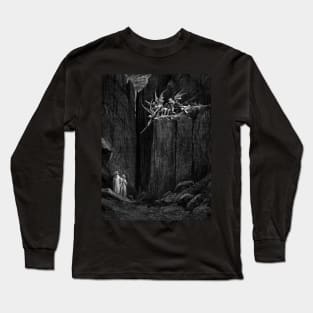 High Resolution Gustave Doré Illustration The Malebranche Long Sleeve T-Shirt